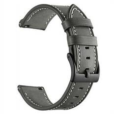 20 mm klockband för Garmin Venu / Sq / Sq 2 / 2 Plus , ersättningsremmar i äkta koläder