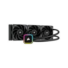 Corsair iCUE H150i RGB Elite, Vattenkylning AIO, Elementstorlek: 360 mm - Svart