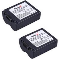 1500 mah cga -s006 cgr -s006e dmw-bma 7 batteri för panasonic lumix dmc fz -18 dmc -fz7 dmc -fz8 dmc -fz28 dmc -fz30 fz35 fz38 - 2 batterier