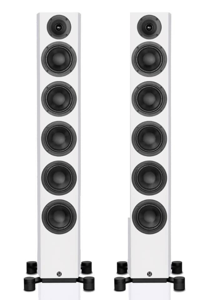 System Audio Legend 60.2 Silverback - Exkl hub remote - Golvhögtalare Svart Satin