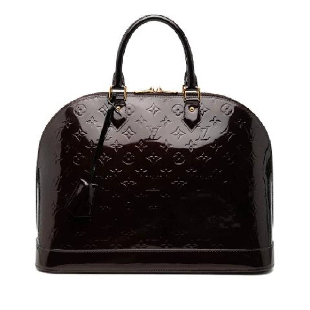 Louis Vuitton Vintage Pre-owned Alma GM - Vintage - Dame - Lilla - ONE SIZE - Læder