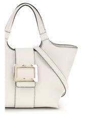 Roger Vivier Top Handle Bag — Beige