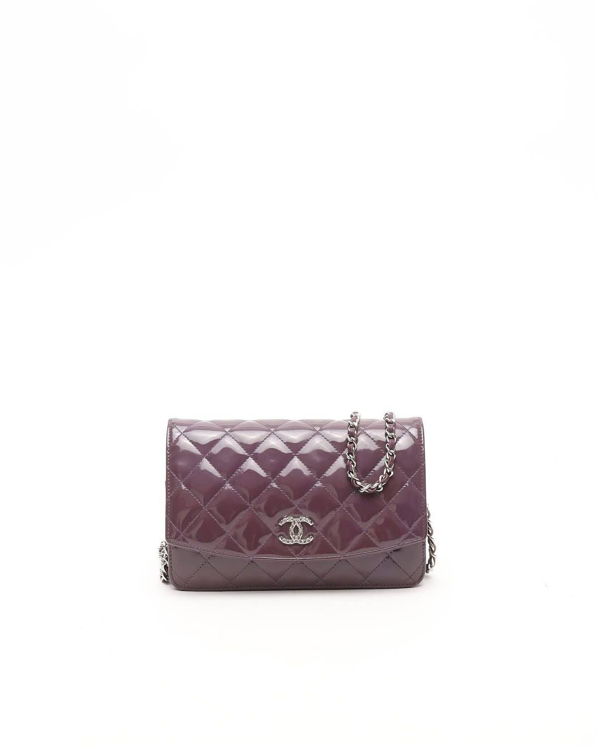 Chanel Brilliant Wallet On Chain Bag - Purple - One Size