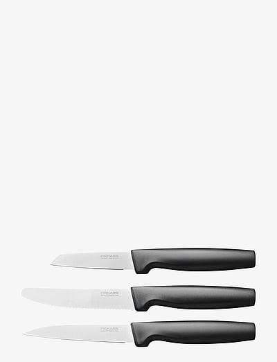 Fiskars FF litet knivset, 3 delar - Köksknivar & Knivtillbehör - BLACK / black