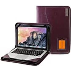 Broonel - Contour Series - Lila slitstarkt läder skyddsfodral - kompatibel med Razer Blade Pro 17