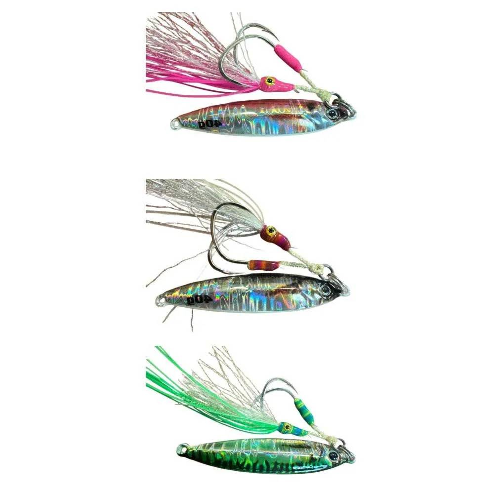 Blue Crab Tungsten Glow Double Assist Jig 120g