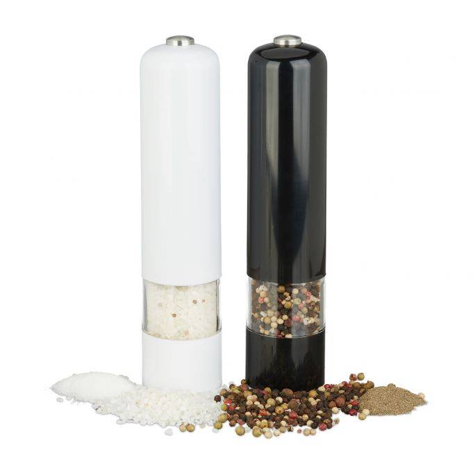 Elektrisk pepparkvarn 2-pack