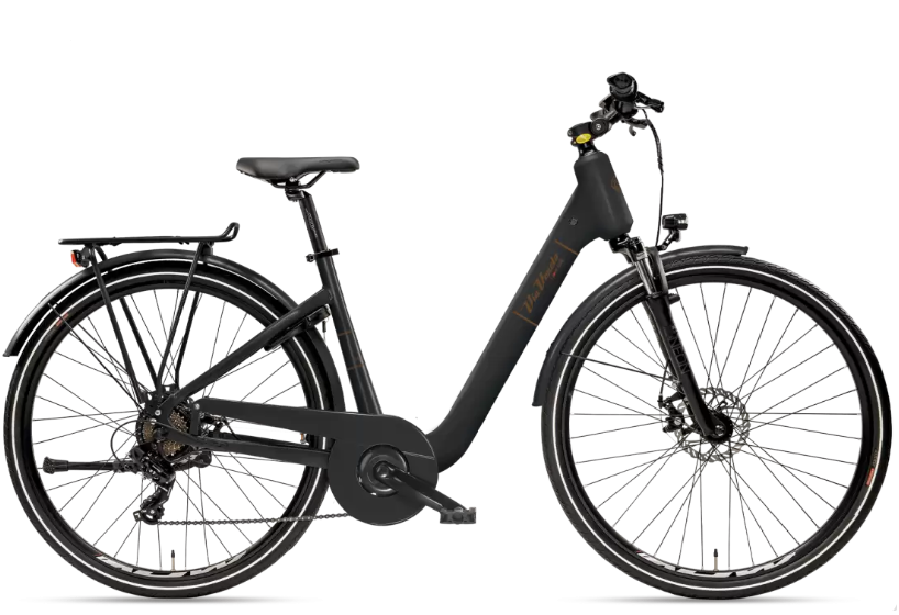 Via Veneto Amata Lady 2026 - Shimano TX300 1x7sp - Aluminium - 119 / 28" / Nero