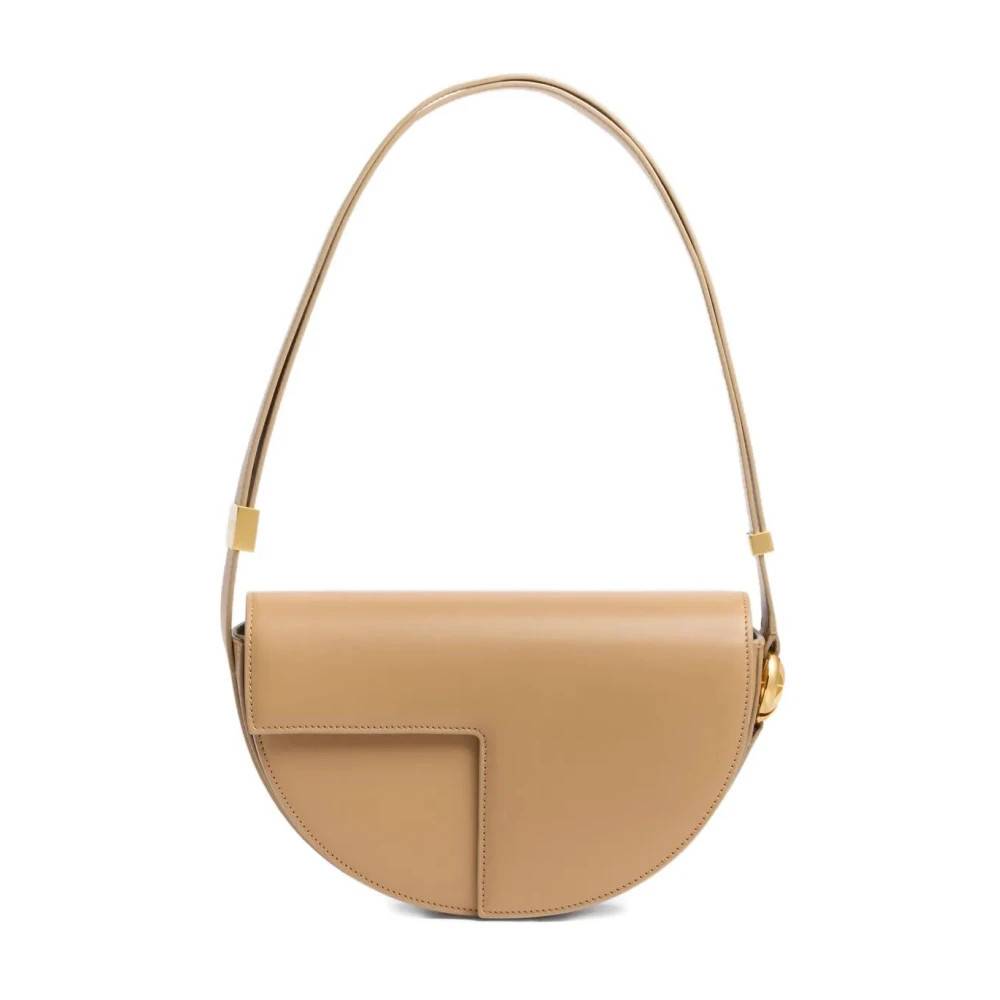 Patou Le Patou Lædertaske - Tasker - Dame - Beige - ONE SIZE - Læder