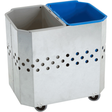 AVFALLSTUNNA PUTTE ZINK 2x9 L