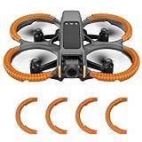 STARTRC Stötfångarskyddsring för DJI Avata 2 Propeller Guard, TPU Stötskydd Tillbehör för DJI Avata 2 (orange)