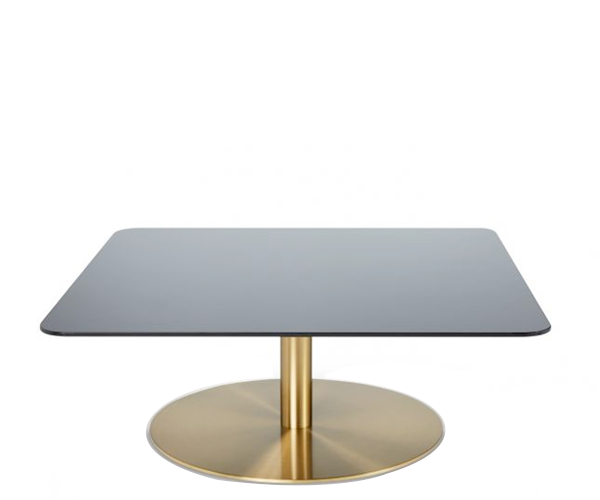Tom Dixon Flash Table - Square - Brass - DEMO.