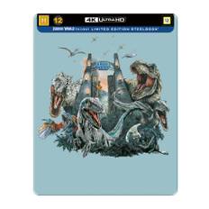 Jurassic World Trilogy Steelbook Limited Edition (4K Ultra HD)