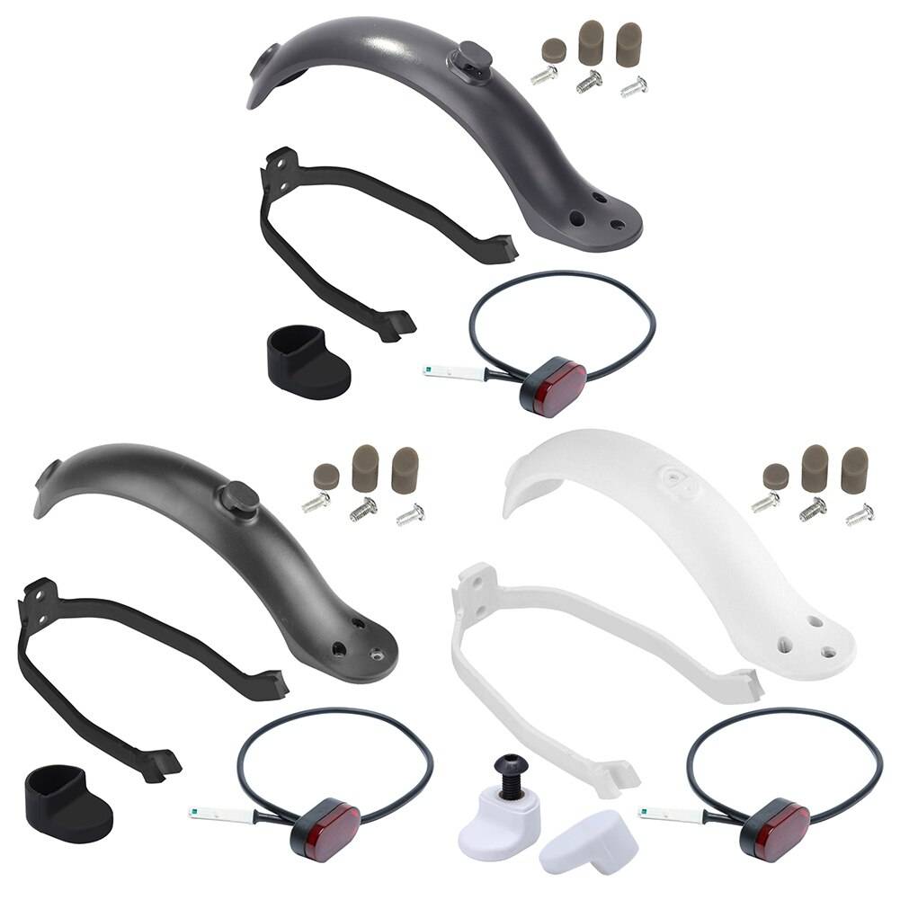 Spark scooter reservdelar stänkskärmsfäste set utomhus elektrisk scooter bakskärm bärbar scooter skateboard - Svart