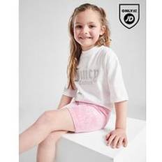 JUICY COUTURE T-Shirt/Mono Bike Shorts Set Children, White - 7-8Y