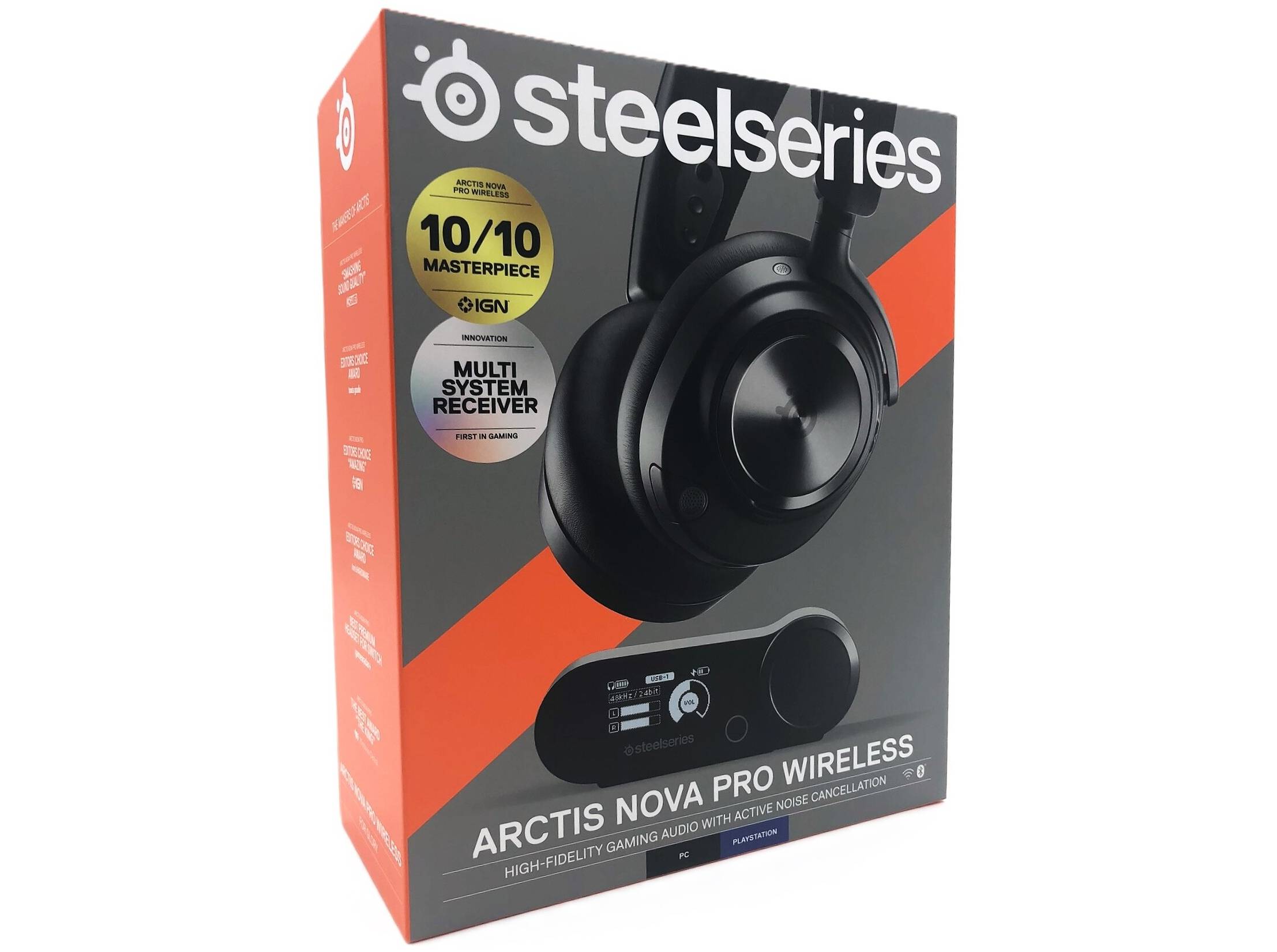 SteelSeries Arctis Nova Pro Wireless Trådløs Høretelefoner Sort --> I lager, forväntat leveransdatum hos dig 09-07-2026