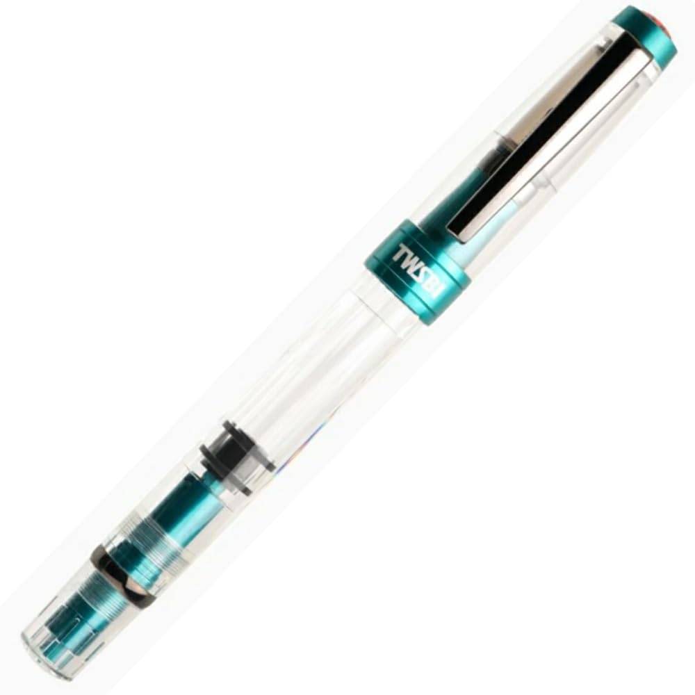 TWSBI Diamond 580 AL R Caribbean CT Reservoarpenna, Fin Spets, TW100782