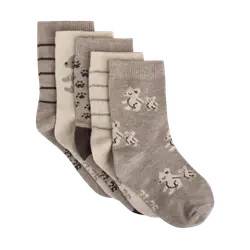 BeKids Strumpor 5-Pack - Brunette