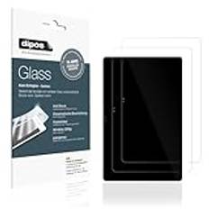 dipos I 2x skärmskydd kompatibelt med Samsung Galaxy Tab S10 Ultra 5G flexibelt glas 9H skärmskydd