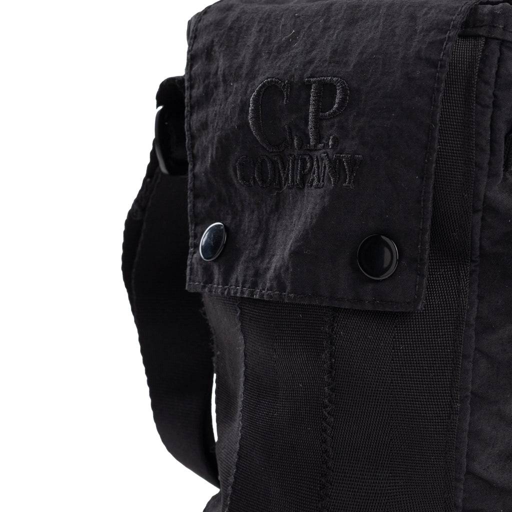 C.P. Company accessoiries bag in plain paper touch mixed Black