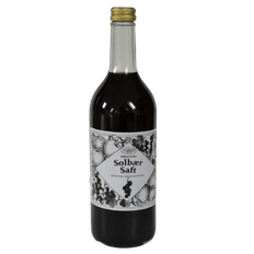 Solbær saft - æblesødet