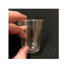 Plastglas snapsglas 2 cl / 4 cl H:52 mm PS klar - (50 stk.)