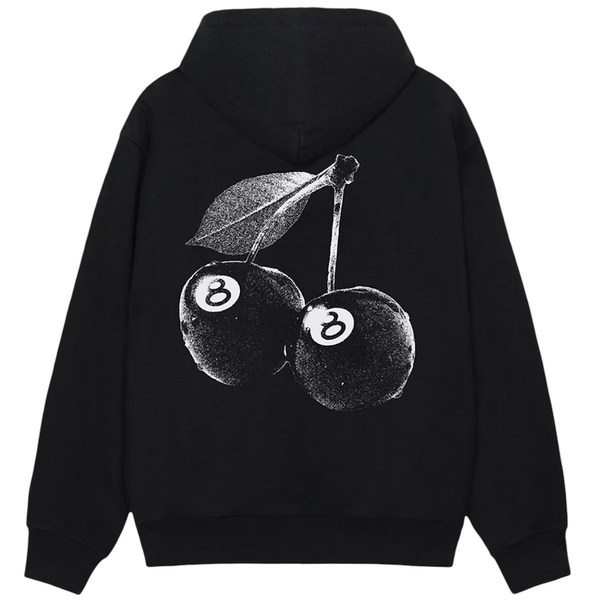 Stussy Cherries Hoodie Black