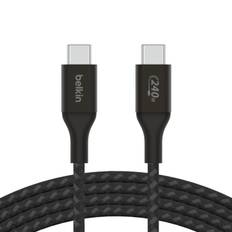 Belkin BOOST CHARGE 240W USB-C to USB-C Cable, 1m, Black