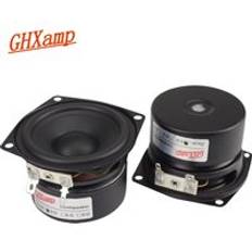 Ghxamp 2.5 tums full-range högtalare 4 ohm 10w dämpande pape cone diy bärbar bluetooth högtalarenhet dator skrivbordsljudlåda 2 st