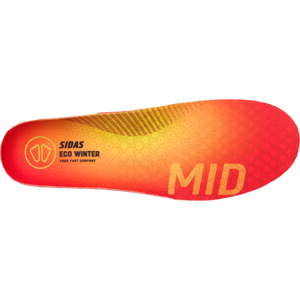 Sidas - 3Feet Eco Vinter Såler - Unisex  - 35-36  - Orange