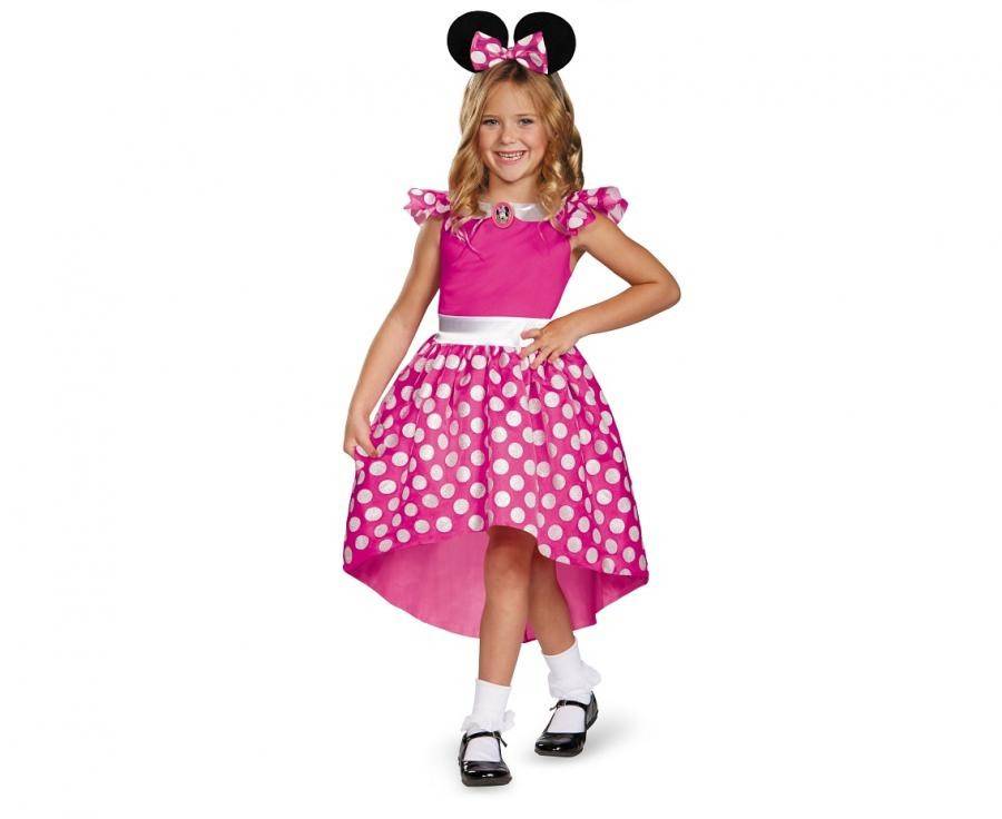 Disney Mimmi Pigg rosa dräkt 5-6 år
