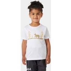 Helly Hansen HH Tech Graphic T-shirt Barn Vit 92/2