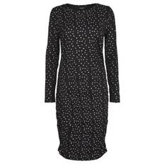 Alma-Long-Dress | Black Silver Dot | Kjole fra Liberté - M/L