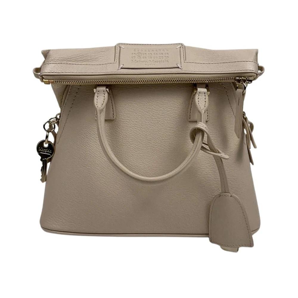 Maison Margiela Skuldertaske - Tasker - Dame - Beige - ONE SIZE - Uld