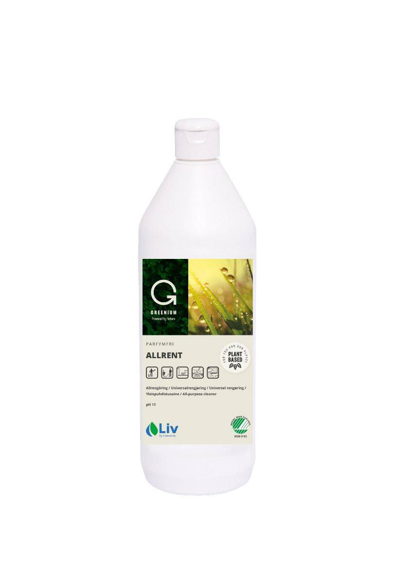 Allrent 1l, Liv Greenium