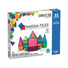 Magna-Tiles, 32 stk. Transparent