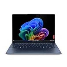 Lenovo Yoga Slim 7X – 14,5 tum 3K OLED-pekdator (Qualcomm SD X1E78100, 32 GB RAM, 1 TB SSD, Windows 11 Home, Wi-Fi 7) blått spanskt tangentbord inklusive trådlös mus och fodral