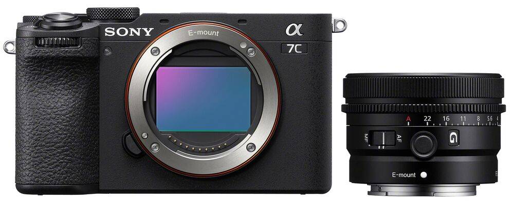 Sony Alpha 7C II (ILCE-7CM2) + SEL 50mm f/2.5 G  black
