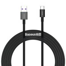 Superior kabel til Huawei USB - USB-C 11V / 6A SuperCharge 2m - sort