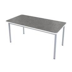 Skolebord Mila Quiet+ 60x120x64h, Antracit