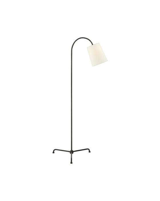 Visual Comfort Mia golvlampa svart - Grå / Silver
