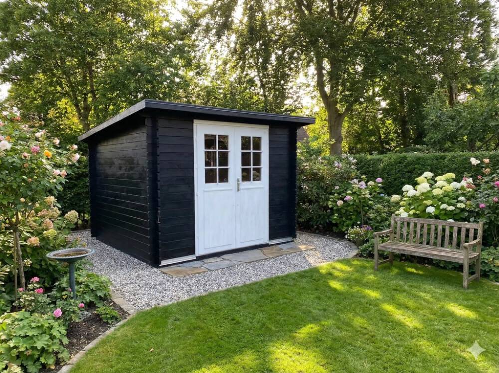Sølund skur Mary 4 7,3 m²