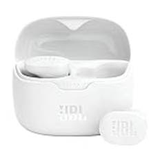 JBL Tune Buds - Trådlösa In-ear hörlurar med Bluetooth 5.3-teknik och aktiv brusreducering, JBL Pure Bass-ljud, 48h batteritid, vit