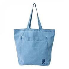 RIP CURL DISTRESSED DENIM TOTE BAG MID BLUE