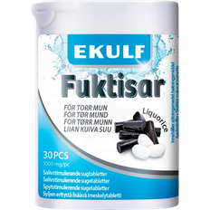 Ekulf Fuktisar Liquorice Sugetabletter (30 stk)
