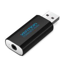USB-ljudkort för 3,5 mm minjack - Ljud + Mikrofon