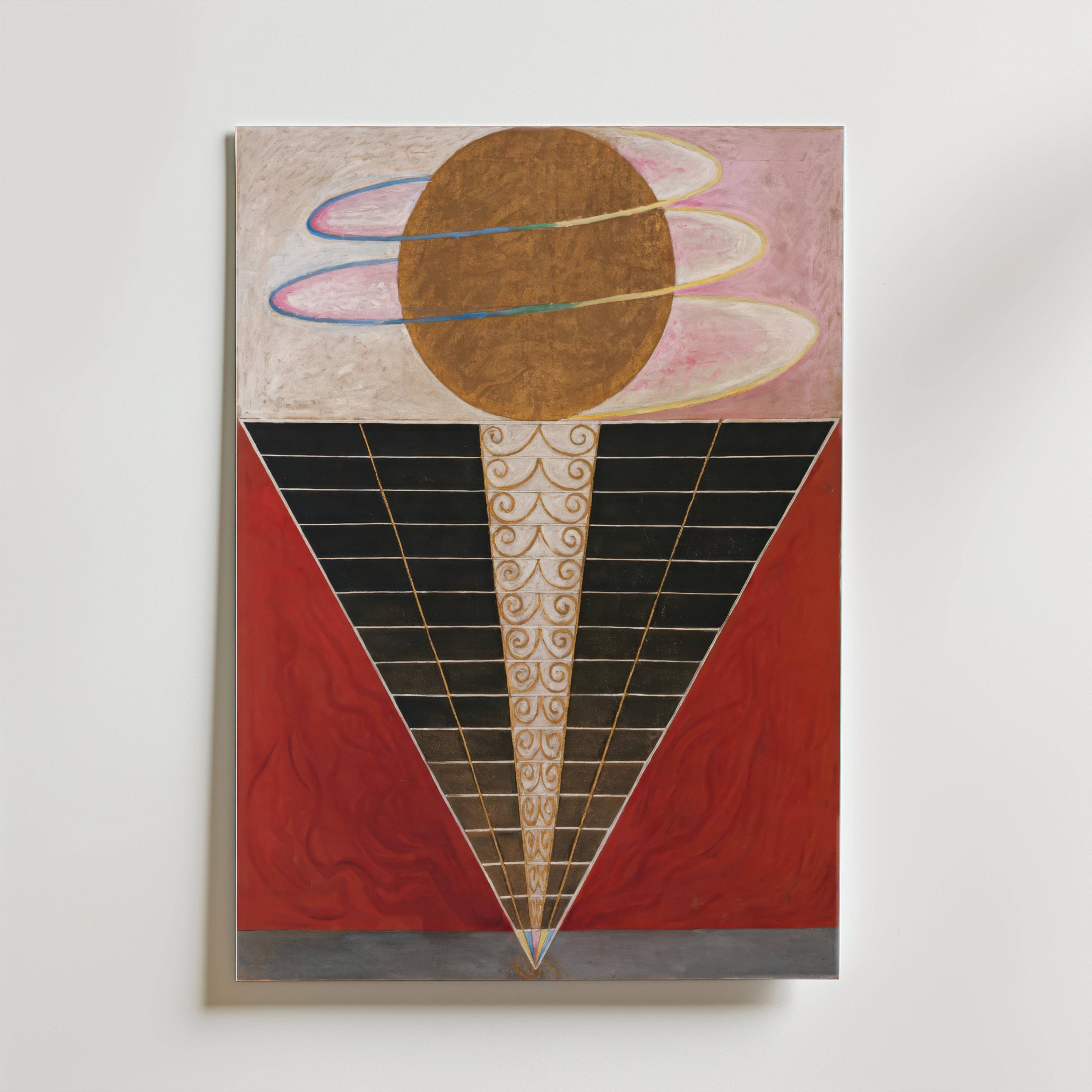 Hilma af Klint Altarpiece II Poster - Fine Art Poster 50x70 cm