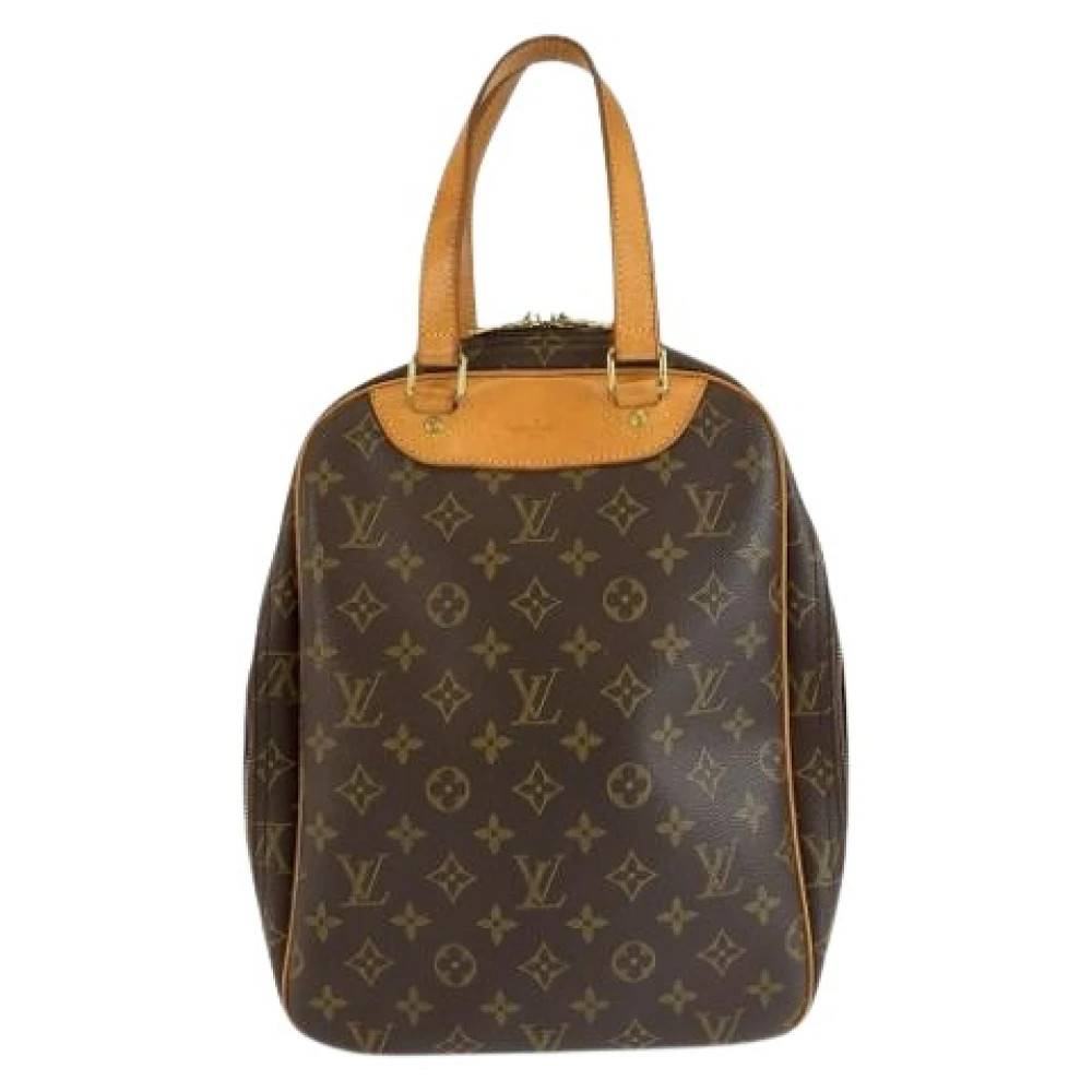 Louis Vuitton Vintage Pre-owned Monogram Håndtaske - Vintage - Dame - Brun - ONE SIZE - Uld