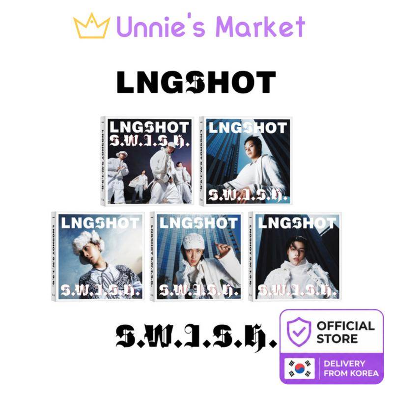[Pre-order] [SET/SITE POB] LNGSHOT EP SWISH Standard Version Official Sealed KPOP Album + Free Gift