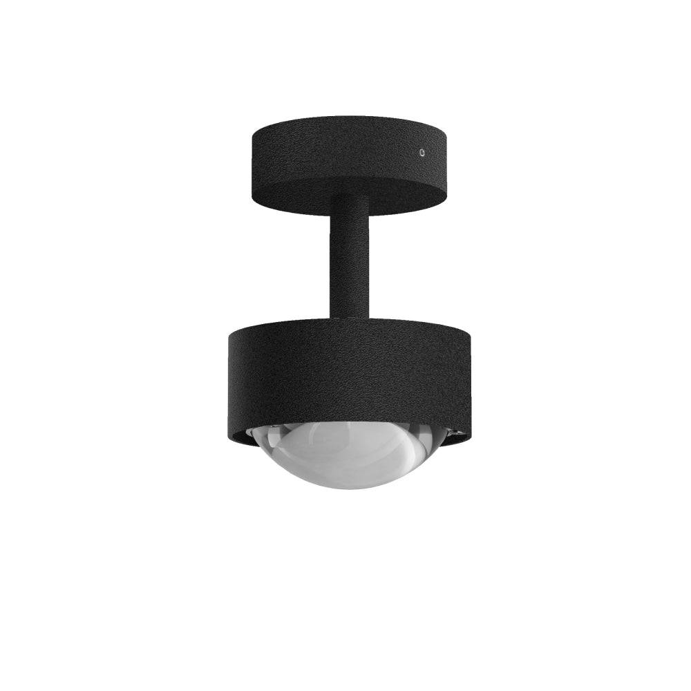 Puk Mini turn 80 outdoor Loftspot Wall Top-light - Mat sort